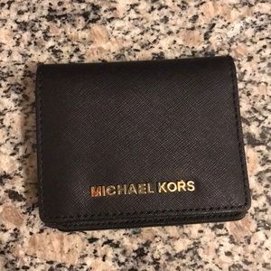 MK Michale Kors Black Small Wallet